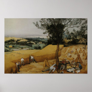 Pieter Bruegel the Elder - The Harvesters Poster