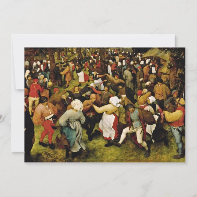Pieter Bruegel The Elder - The Wedding Dance (Front)