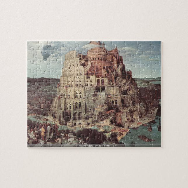 Pieter Bruegel - Tower of Babel puzzle (Horizontal)
