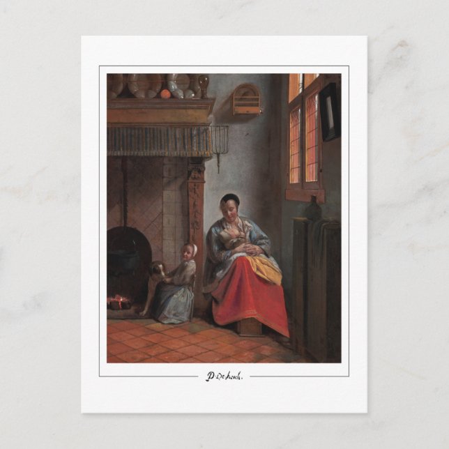 Pieter de Hooch #68 - Fine Art Postcard (Front)