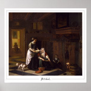 Pieter de Hooch Zedign Art Poster #13