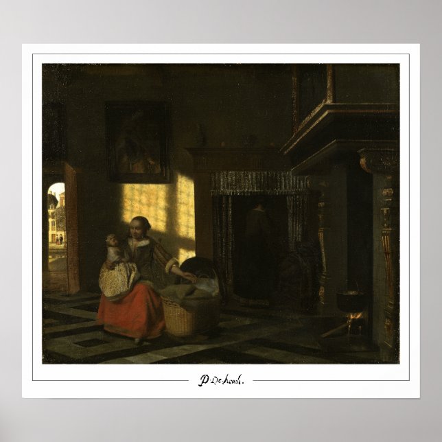 Pieter de Hooch Zedign Art Poster #45 (Front)