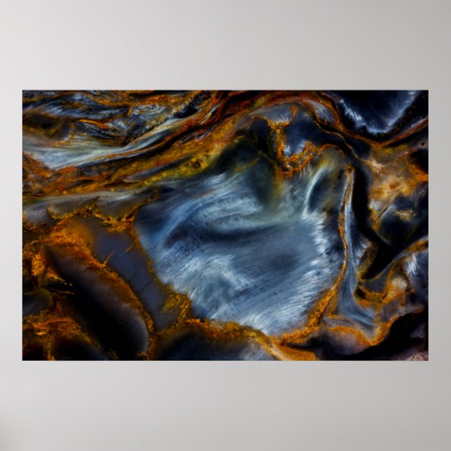 Pietersite Rock Poster (Front)