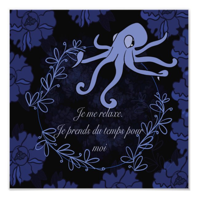 pieuvre photo print (Front)