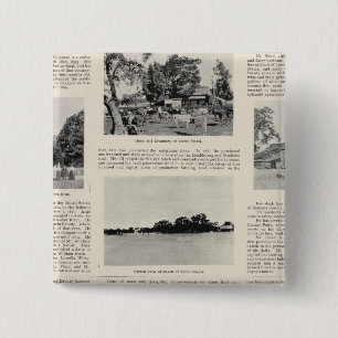 Piezzi Ranch, Harris Vineyard, California 15 Cm Square Badge
