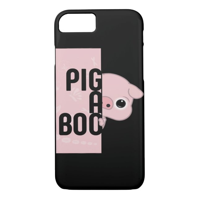 Pig A Boo Case-Mate iPhone Case (Back)