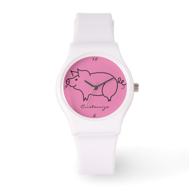 Pig Animal Thunder_Cove Watch (Front)