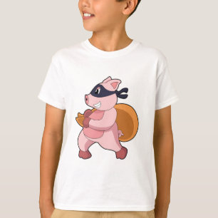 Pig as Runner T-Shirt
