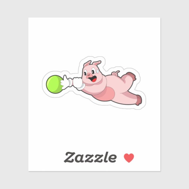 Pig Bowling Bowling ball (Sheet)