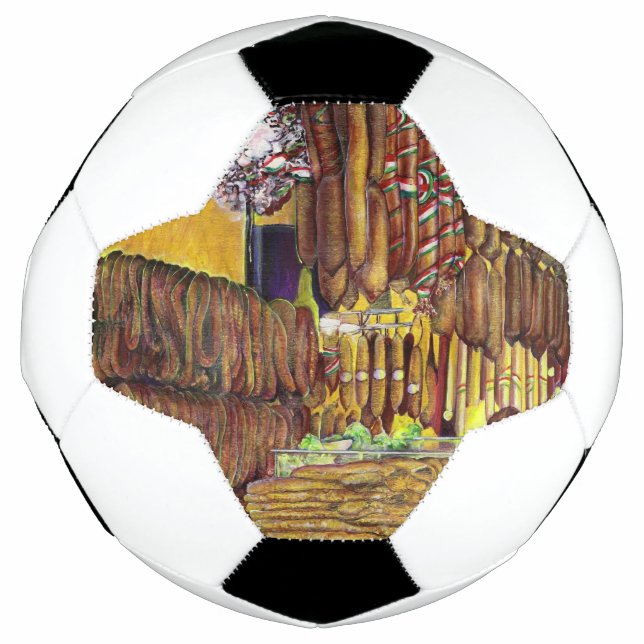 Pig, Budapest Soccer Ball (Front)