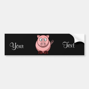 Pig Bumper Sticker