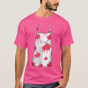 Pig Butcher Blood Scary Spooky Cosplay Halloween C T-Shirt