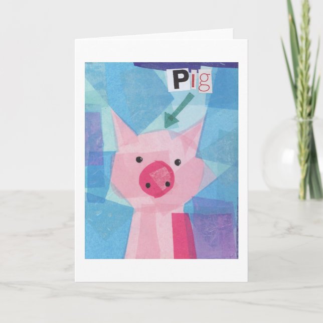 Pig Card (Front)