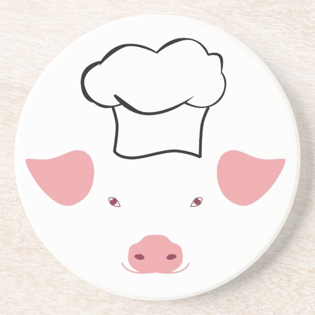Pig Chef Coaster (Front)