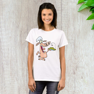 Pig Chef With Food T-Shirt