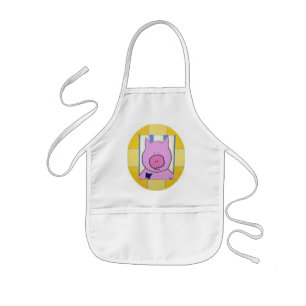 Pig Children's Apron