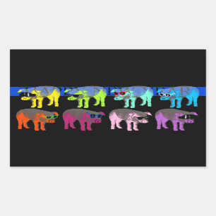 Pig Chinese New Year 2019 Pop Rectangular S Sticker