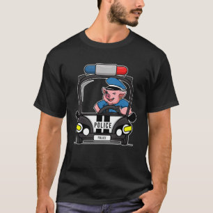 Pig Cop, Hog Lover, Funny Farm Animal Lover For Me T-Shirt