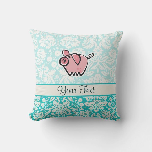 Pig; Cute Cushion (Front)