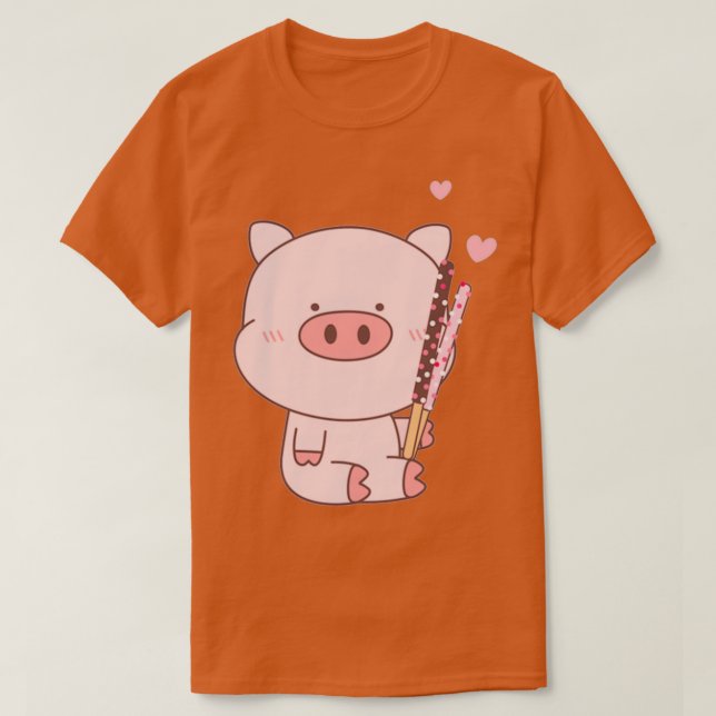 Pig Cute pig  T-Shirt (Design Front)