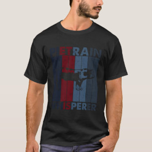 Pig Dad Mum Whisperer - Farmer Breeder Vintage Pie T-Shirt