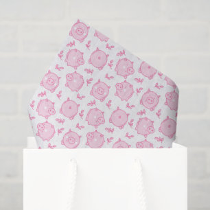 Pig Decoupage Paper, Farm Animal Tissue Paper