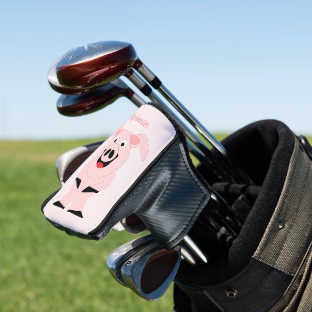 Pig Design Golf Head Cover (In Situ)