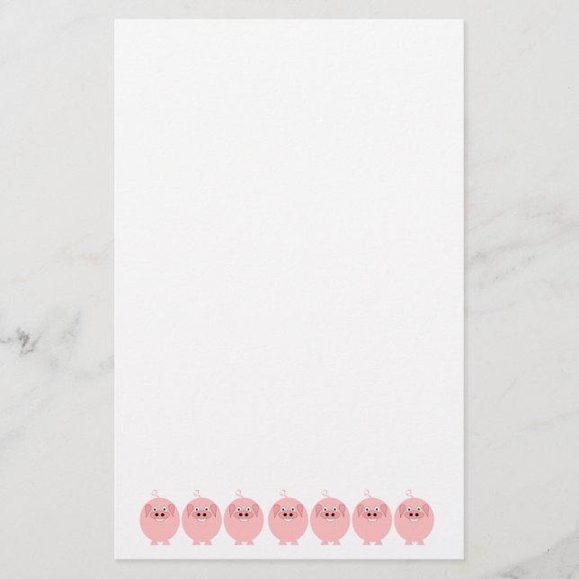Pig Design Stationery (Front)