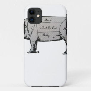 Pig Diagram Case-Mate iPhone Case
