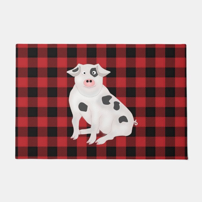 Pig Doormat (Front)
