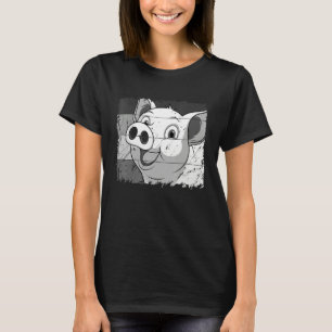 Pig Face, Animal Lover For Men Women, Farming Farm T-Shirt