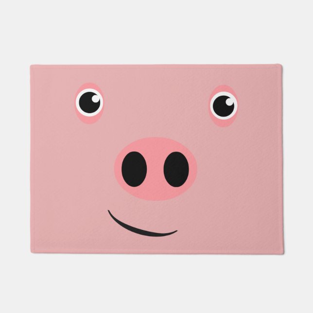 Pig Face Doormat (Front)