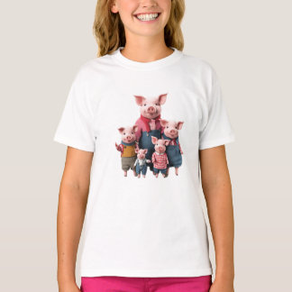 Pig Family T-Shirt