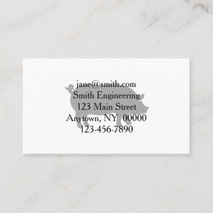 Pig farm silhouette - Choose background colour Business Card