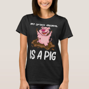 Pig For Men Women Hog Farmer Farm Animal 3 T-Shirt