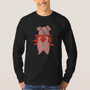 Pig For Women Men Piggy Hog Boar Piglet Swine T-Shirt