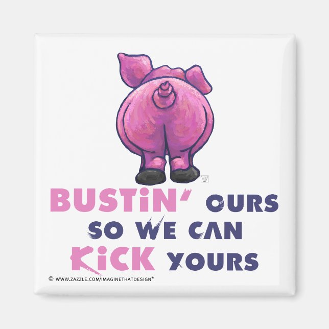 Pig Gifts & Accessories Magnet (Front)