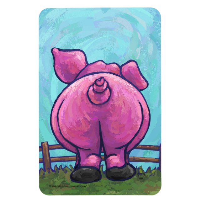 Pig Gifts & Accessories Magnet (Vertical)