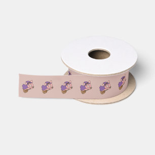 Pig Halloween Witch Kids Witches Costume Satin Ribbon