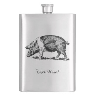 Pig Hip Flask