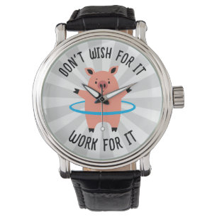 Pig Hula Hoop Watch