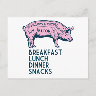 Pig, It's All Good! Postcard