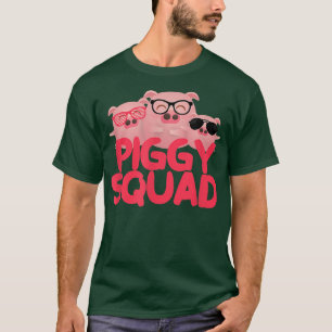 Pig Kawaii Piggy Squad Pig Lover Pig Owner Matchin T-Shirt