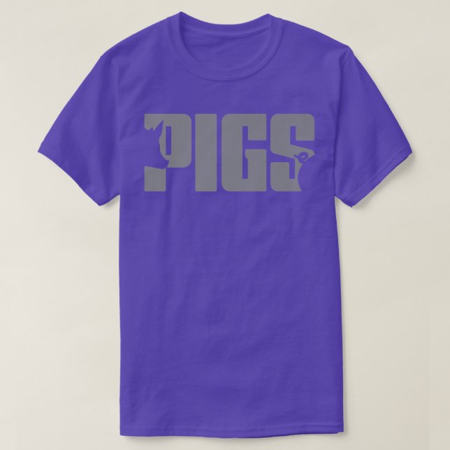 Pig Lover Clothing - Pet Pig Premium  T-Shirt (Design Front)