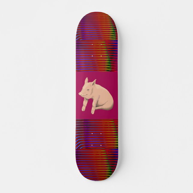 PIG LOVER SKATEBOARD DECK (Front)