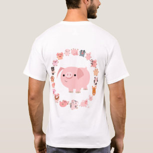 Pig Mandala T-shirt (design on the back)