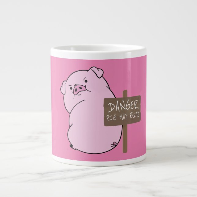 Pig May Bite Speciality Mug (Front)