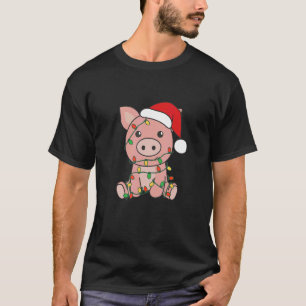 Pig Merry Christmas Winter Pigs Christmas 1 T-Shirt