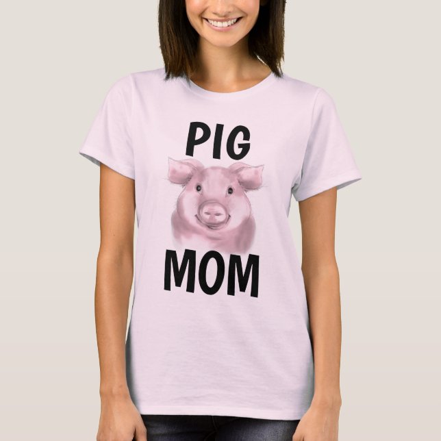 PIG MOM T-shirts (Front)