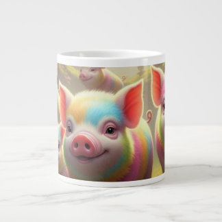 Pig Mug Rainbow Pigs